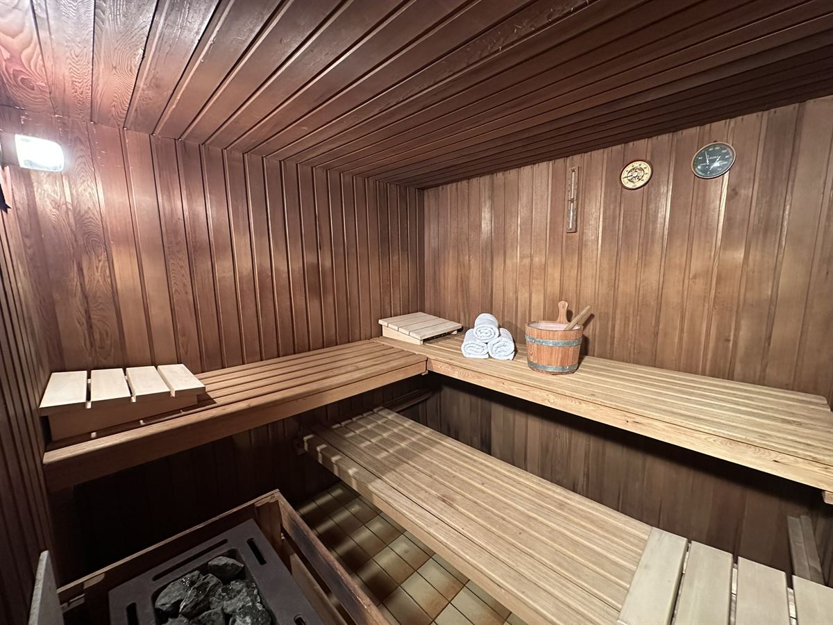In-house sauna at Haus Astenalm